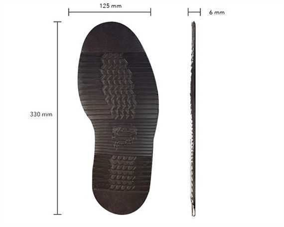 VIBRAM DURBAN SIZE 37-38 BLACK