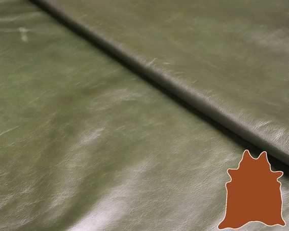 ZARZUELA MOROCCO EMERALD ANILINE UPHOLSTERY LEATHER FULL HIDE 1.0/1.2 MM