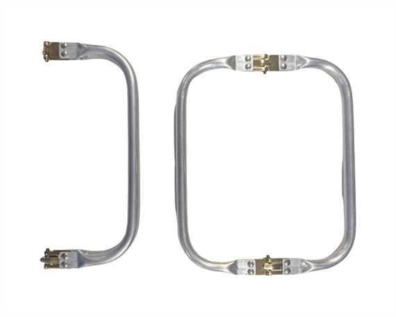 BAG DOCTOR CLUTCH PURSE FRAME SQUARE ALUMINIUM 17.5CM W X 8.5CM H