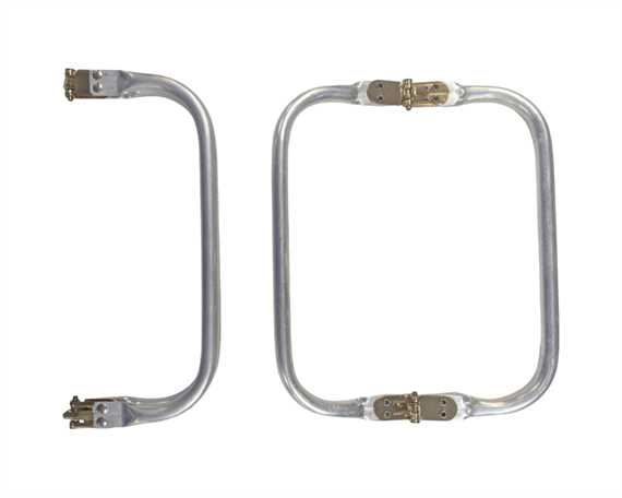 BAG DOCTOR CLUTCH PURSE FRAME SQUARE ALUMINIUM 20CM W X 7.5CM H