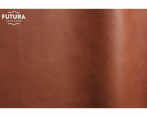 FUTURA RANCH 7081 TAN ANILINE UPHOLSTERY LEATHER FULL HIDE