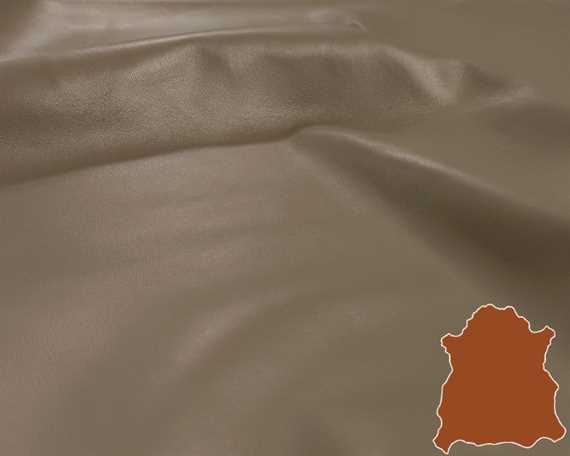 LEATHER SHEEP NAPPA GARMENT LIMITED EDITION CHINCHILLA TAUPE