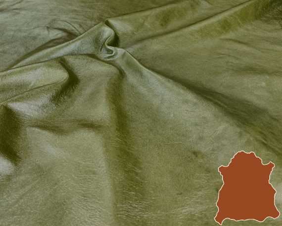 LEATHER SHEEP NAPPA GARMENT LIMITED EDITION FROG GREEN