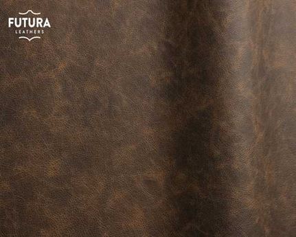 FUTURA ETNA 16152 ANTIQUE BROWN PIGMENTED UPHOLSTERY LEATHER FULL HIDE