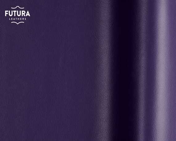 FUTURA LENA 7730 PURPLE PIGMENTED UPHOLSTERY LEATHER FULL HIDE