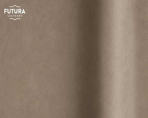FUTURA TOUCHE 02016 BEIGE MATT WAX EFFECT UPHOLSTERY LEATHER FULL HIDE