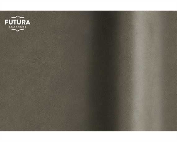FUTURA TOUCHE 02058 GREEN MATT WAX EFFECT UPHOLSTERY LEATHER FULL HIDE