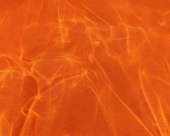 100% WAXED COTTON CANVAS 8oz ORANGE #03 140cm Wide (Lineal Metre)