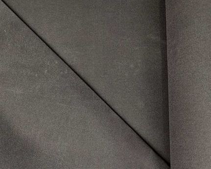 100% WAXED COTTON CANVAS 16oz DARK GREY #22 140cm Wide (Lineal Metre)