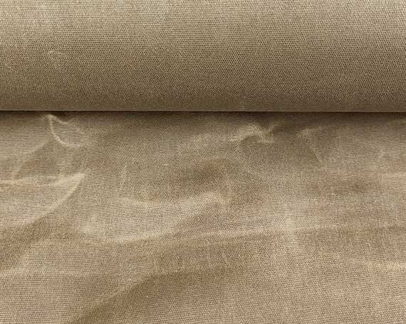 100% WAXED COTTON CANVAS 12oz MINK #25 140cm Wide (Lineal Metre)