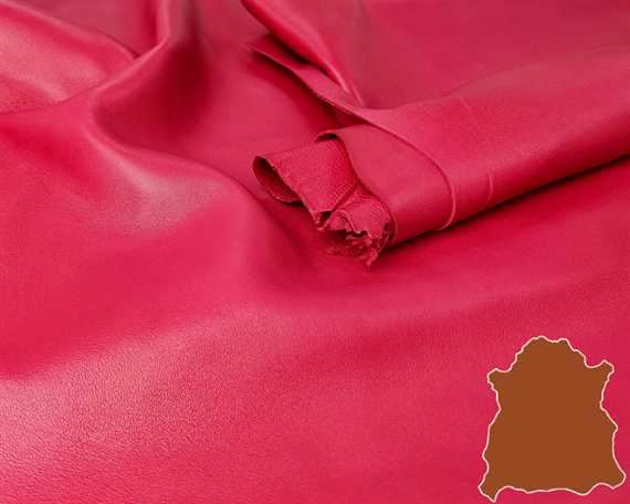 LEATHER SHEEP NAPPA GARMENT LIMITED EDITION CHRIMSON