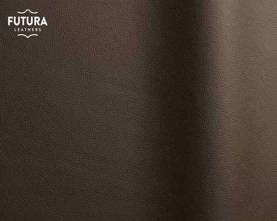 FUTURA SIERRA 358 BROWN PIGMENTED UPHOLSTERY LEATHER FULL HIDE