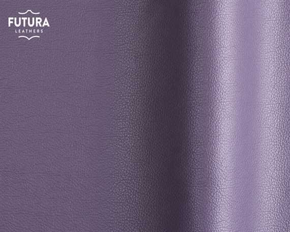 FUTURA SIERRA 366 PURPLE PIGMENTED UPHOLSTERY LEATHER FULL HIDE