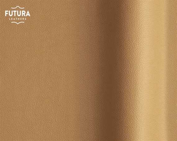 FUTURA SIERRA 388 TAN PIGMENTED UPHOLSTERY LEATHER FULL HIDE