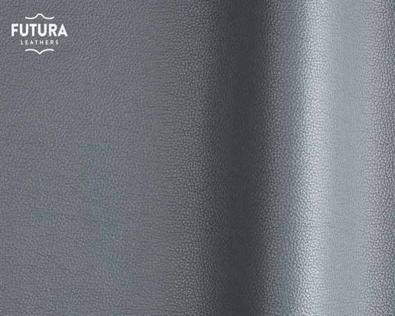 FUTURA SIERRA 472 GREY PIGMENTED UPHOLSTERY LEATHER FULL HIDE