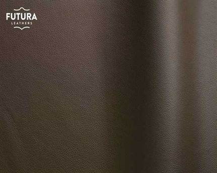FUTURA LENA 3370 BROWN PIGMENTED UPHOLSTERY LEATHER FULL HIDE