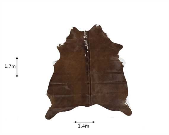  COWHIDE RUG HEREFORD small (rug pictured sent)