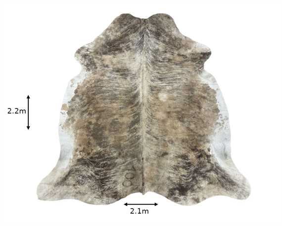  COWHIDE RUG EXOTIC LARGE (rug pictured sent)