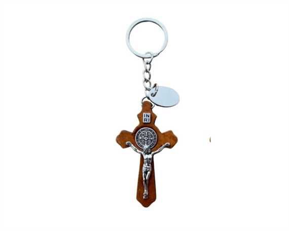 St Benedict Crucifix Keyring