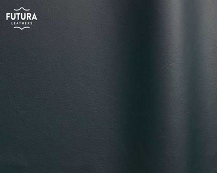 FUTURA LENA 3338 BLUE PIGMENTED UPHOLSTERY LEATHER FULL HIDE