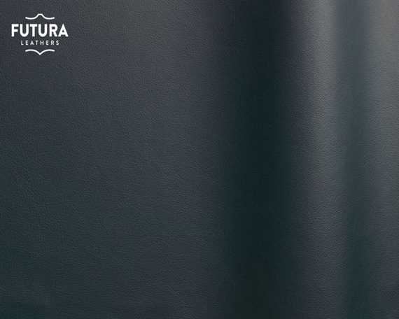 FUTURA LENA 3338 BLUE PIGMENTED UPHOLSTERY LEATHER FULL HIDE