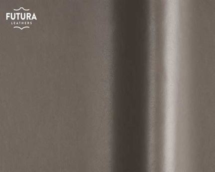 FUTURA SILK 0648 TAUPE UPHOLSTERY ANILINE LEATHER FULL HIDE