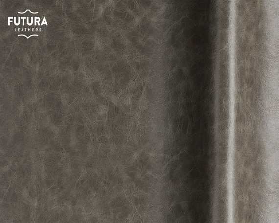 FUTURA PISTA OYSTER SEMI ANILINE UPHOLSTERY LEATHER FULL HIDE