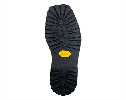 VIBRAM 1147 ROCCIA BLOCK FULL SOLE BLACK 39-40