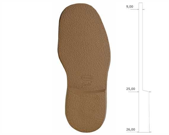 VIBRAM 2602 DESERT BOOT FULL SOLE BEIGE 43-44